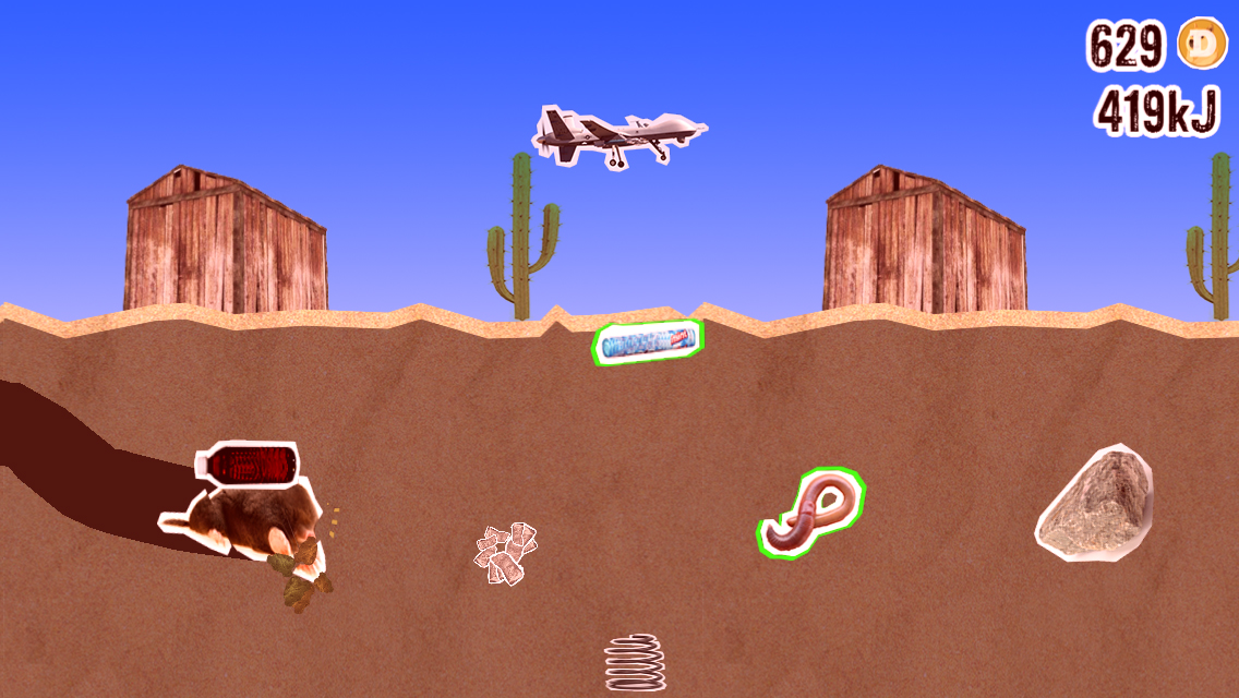 Fat Mole level 2 Screenshot Fat Mole level 2